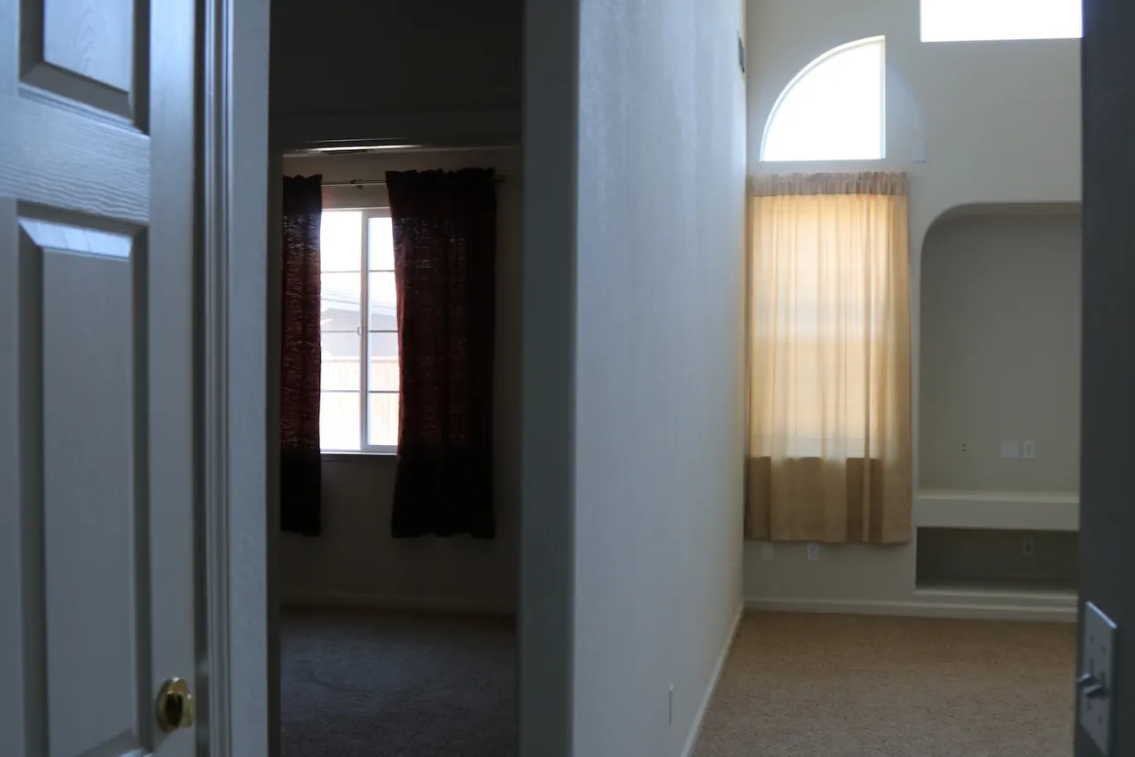 Master bedroom at Bellevue Ranch House