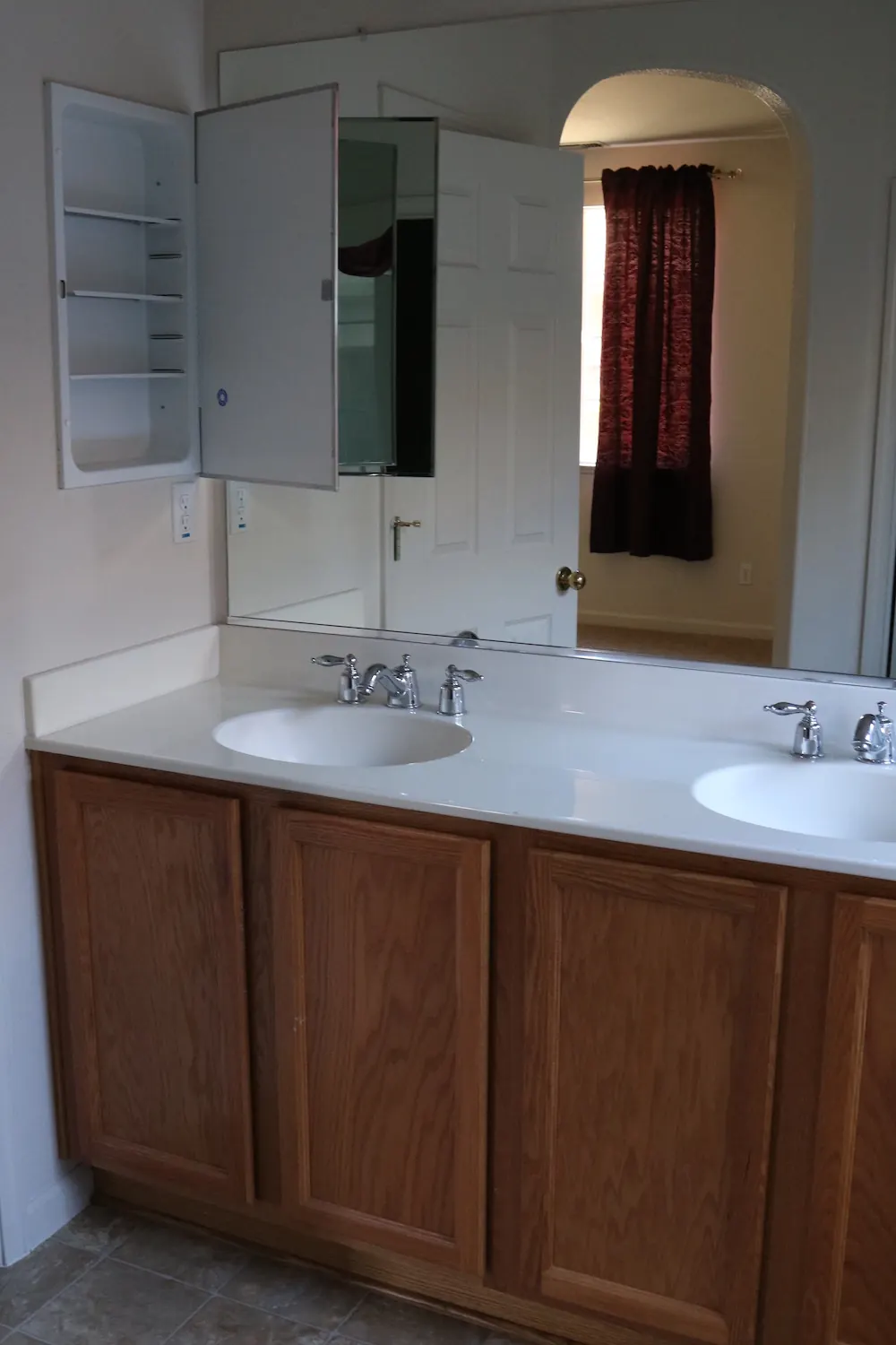 Master bathroom sinks